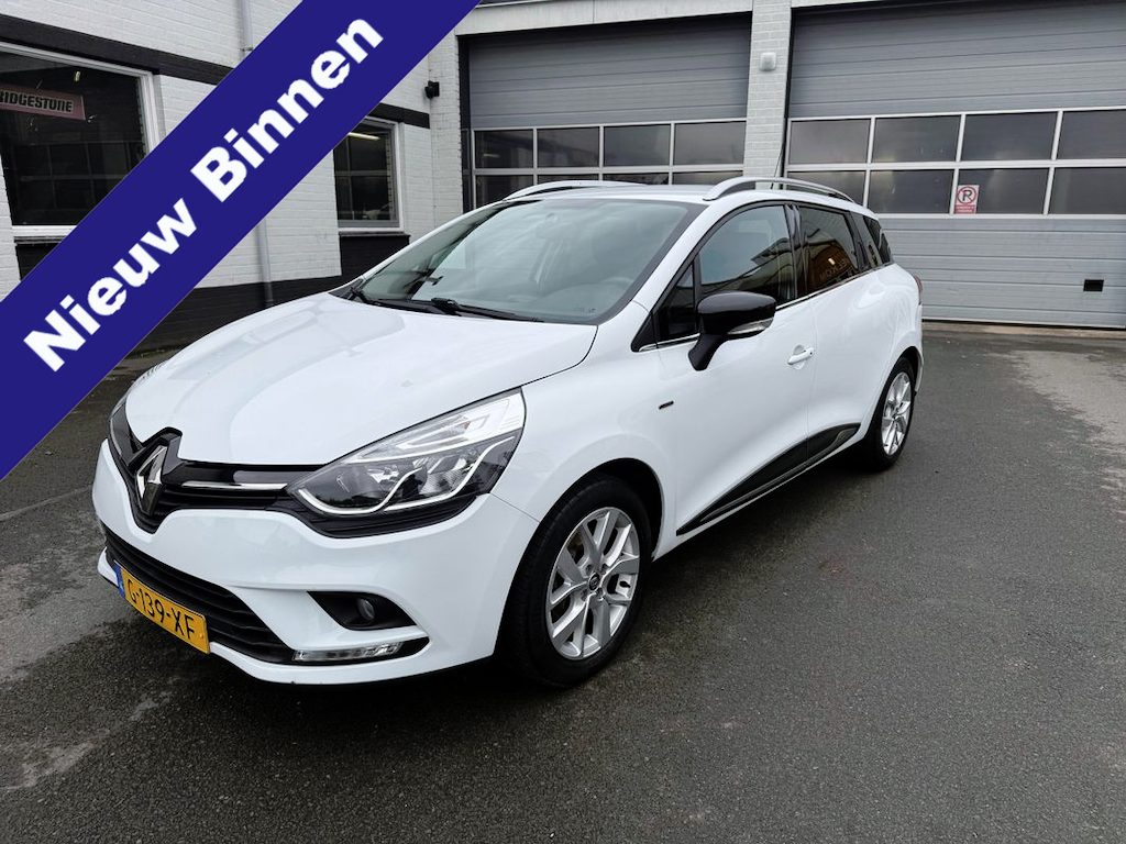Renault Clio Estate 0.9 TCe Limited Airco, navigatie, licht metalen velgen, cruise controle, parkeersensoren, trekhaak, enz.