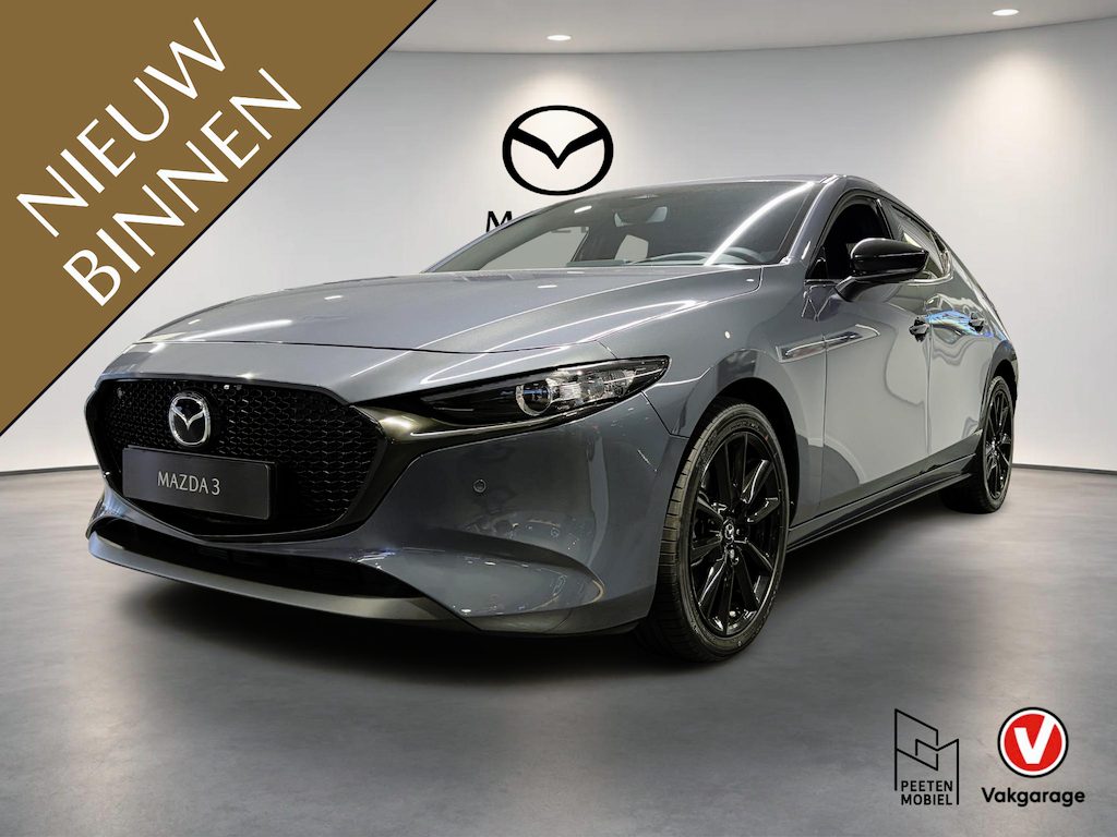 Mazda 3 2.5 e-SkyActiv-G M Hybrid 140 Homura | NIEUW TE REGISTREREN | ACHTERUITRIJCAMERA | 18 INCH | STOELVERWARMING |