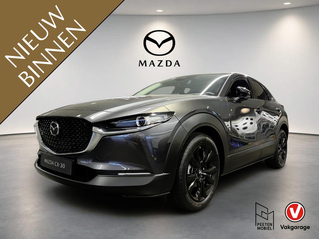 Mazda CX-30 2.5 e-SkyActiv-G M Hybrid Homura | NIEUW TE REGISTREREN | ELEK. ACHTERKLEP | ACHTERUITRIJCAMERA | STOELVERWARMING | 18 INCH |