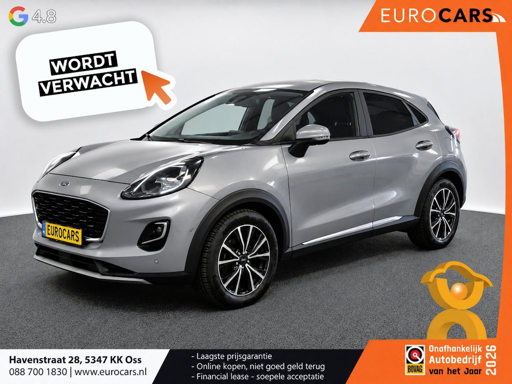 Ford Puma 1.0 EcoBoost Hybrid Titanium Navigatie Apple CarPlay Android Auto Camera Parkeerhulp Adaptive Cruise Control Stoel- en stuurverwarming Dodehoekdetectie Climate Control Lichtmetalen velgen