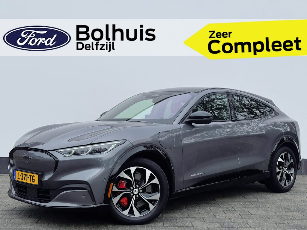 Ford Mustang Mach-E Extended Range 371 pk AWD 98 kWh | Pano | B&O | El. a. klep | 360° Camera | Adapt. cruise | Winter Pack | All Season banden |SOH 94,4% |