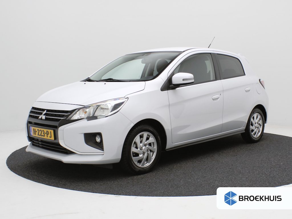 Mitsubishi Space Star / Cruise Control / Airco Climate Control / LMV / Keyless Entry / Trekhaak / LMV / Navigatie / Dealer onderhouden /