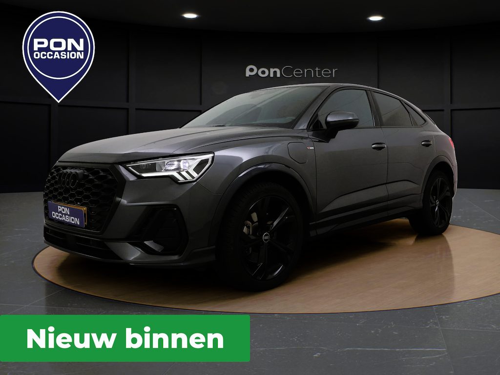 Audi Q3 Sportback 45 TFSI e 245 PK S-Line | Optiek Zwart | 20" | CarPlay | Elek. kofferklep | Sportstoelen |