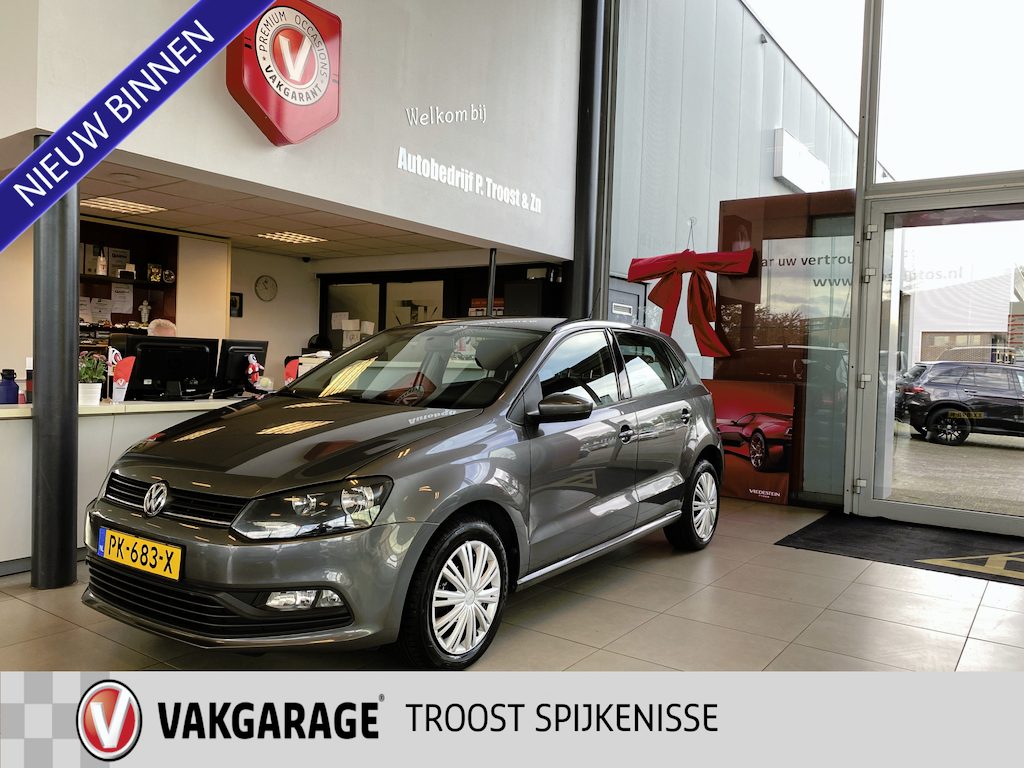 Volkswagen Polo 1.0 BlueMotion,5Deurs,5Zits,Airco,Bleutooth,Elektrischpakket,Stuurbekrachting Snelheidsafhankelijk,
