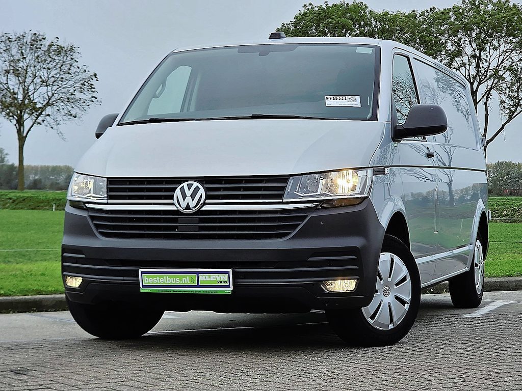 Volkswagen Transporter 2.0 TDI T6.1 150Pk L2 NAP Carplay Euro6 Airco Voorruitverwarming Onderhoudshistorie Achterdeuren Werkplaats-Inrichting!