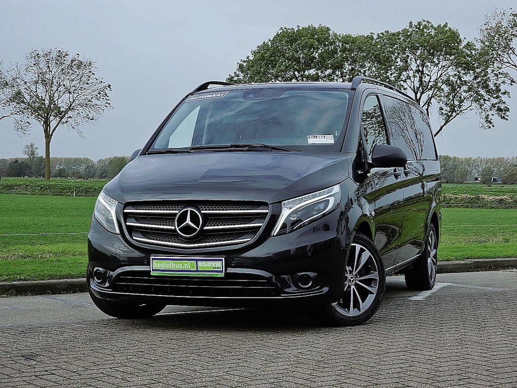 Mercedes-Benz Vito 119 CDI L2 Dubbele Cabine Full-LED Airco Automaat 190Pk Lm-Velgen Navi 2xZijdeur Camera!