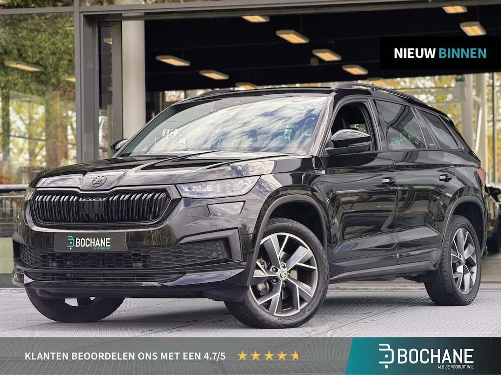 Skoda Kodiaq 1.5 TSI Business Edition Plus 7p. Automaat 150PK | Memory Seats | Half-leder | Adaptieve Cruise Control | Navigatie | Carplay | Trekhaak
