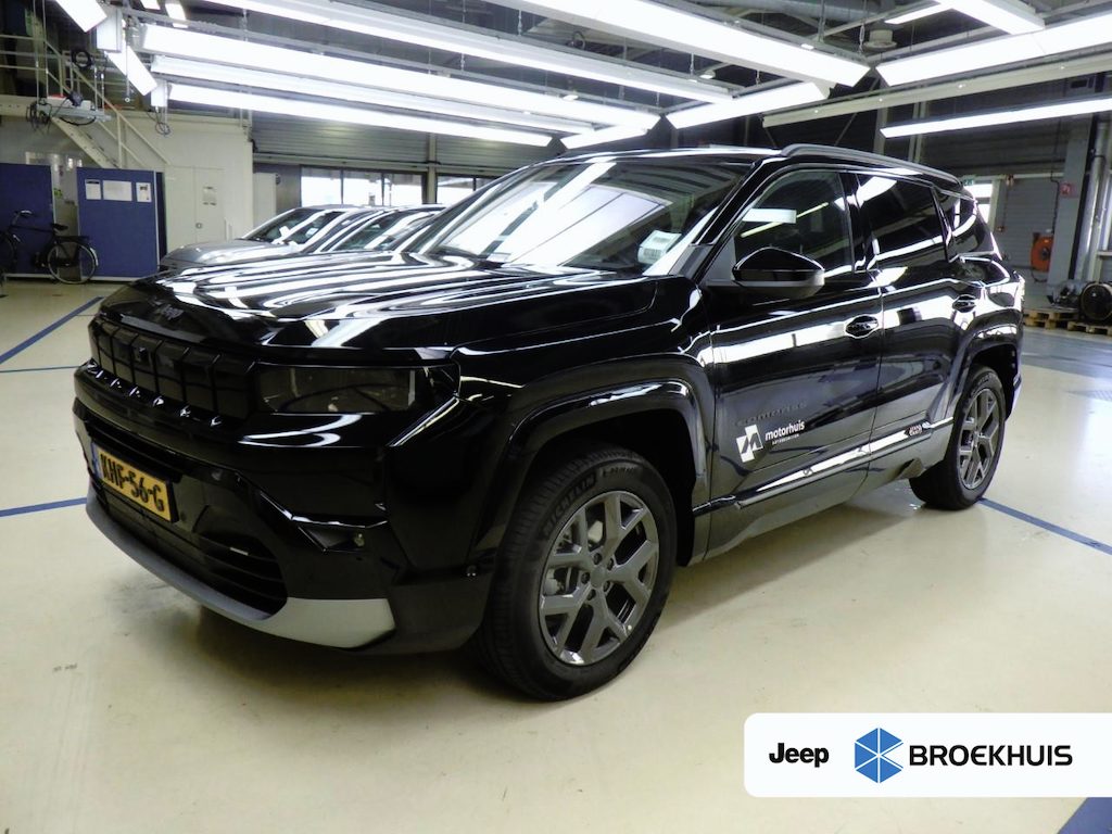 Jeep Compass 1.2 e-Hybrid First Edition tot 8 Jaar Garantie! | Schuif-/Kanteldak | Stoel/Stuurverwarming | Massage | 360 Camera | Dodehoekdetectie | !!