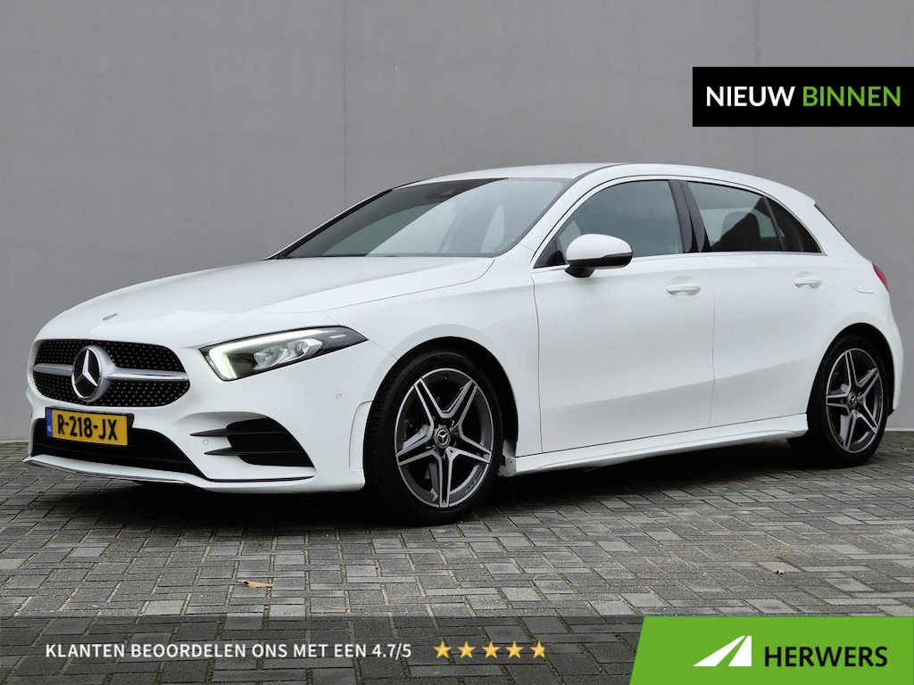 Mercedes-Benz A-klasse 180 Business Solution Luxury / Dealer onderhouden / All season banden / trekhaak elektrisch uitklapbaar / Cruise control / Trekgewicht 1.400 kg / Stoelverwarming / Cruise control / Achteruitrijcamera /
