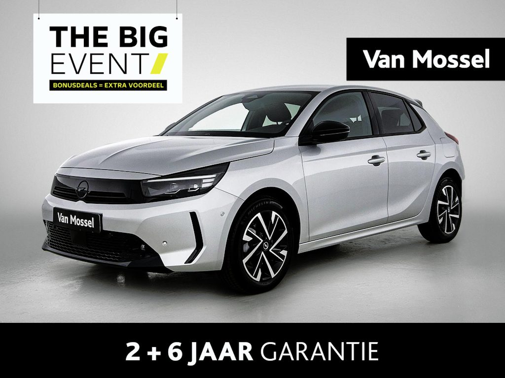 Opel Corsa 1.2 Turbo Hybrid GS | Voorraadvoordeel | Navigatie | Camera | Sensoren V+A | 110PK | Dodehoek Detectie | Cruise Control |  2+6 jaar speciale fabrieksgarantie |