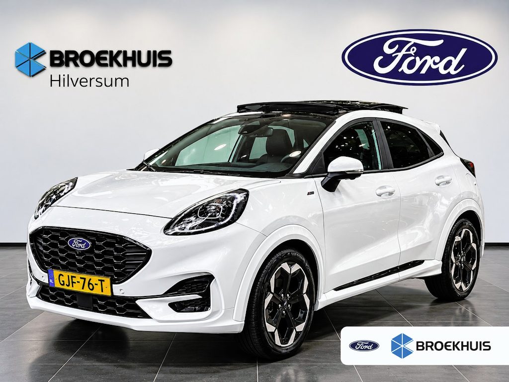 Ford Puma 1.0 EcoBoost Hybrid ST-Line X Automaat 125pk | Adaptive Cruise | Dodehoek Detectie | Winter Pack | Panoramadak | B&O Audio