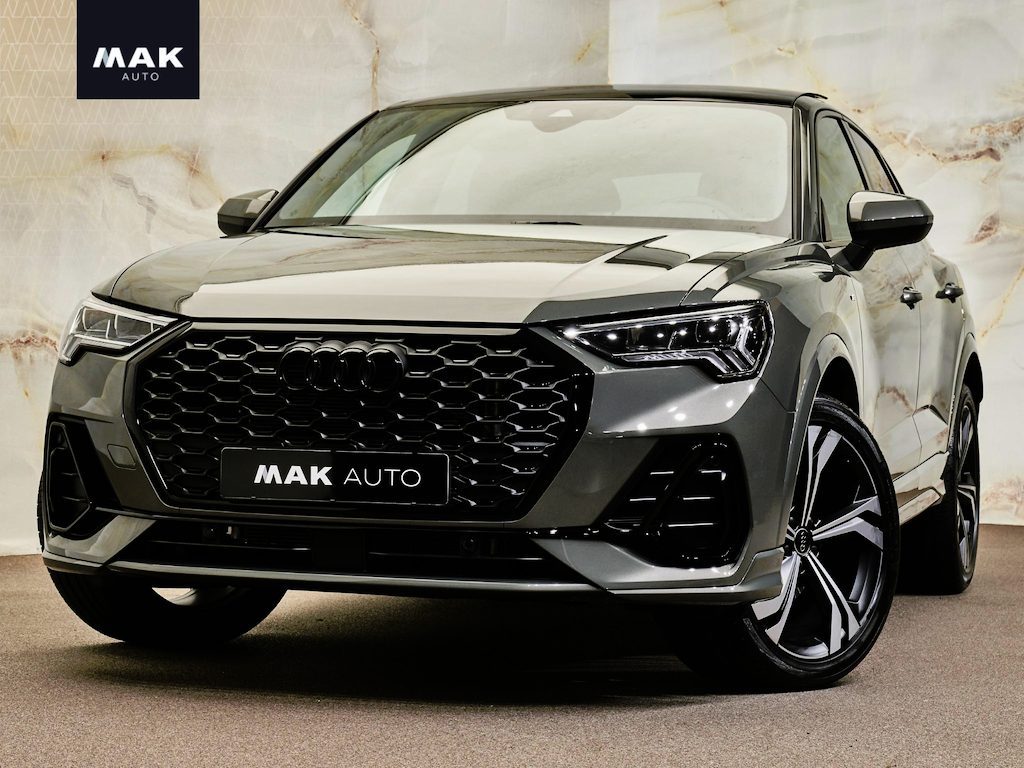 Audi Q3 Sportback 35 TFSI S Edition , pano, ACC, assistentiepakket, leder, keyless, LED, 20", privacy, NP72k