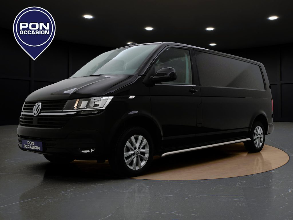 Volkswagen Transporter Bedrijfswagens 2.0 TDI 110 PK L2H1 28 Highline App connect | Airco | Virtueel | Elek pakk. | Cruise Control | Trekhaak | 16" LMV | laadruimte betimmering