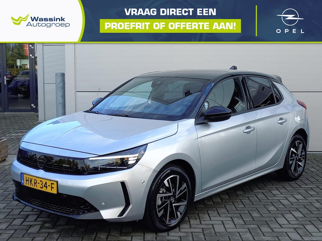 Opel Corsa 1.2T 145pk Hybrid Automaat GS +extra's | Climate control | Navigatie | Lm-velgen | Dode hoek detectie | Camera