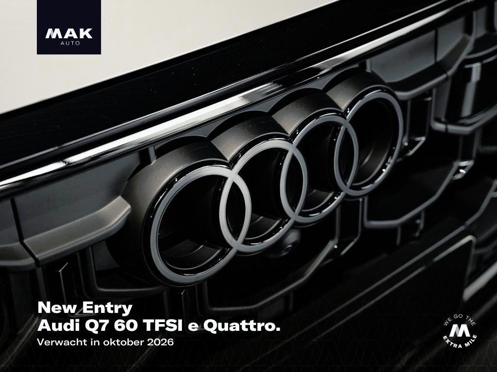 Audi Q7 60 TFSI e Quattro Pro Line S Competition , tr.haak, 22", luchtv., B&O, matrix-LED, massage, memory, HUD, ACC, privacy