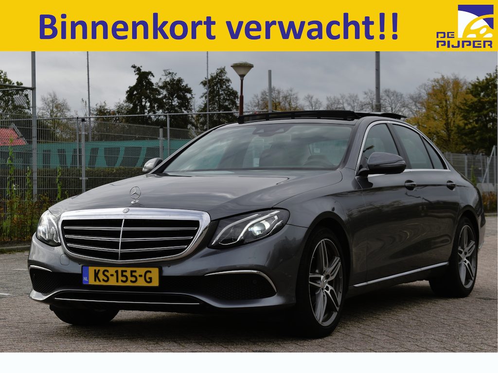 Mercedes-Benz E-klasse 200 Ambition Exclusive Technologie | NL-Auto | 2e eigenaar | Nieuwstaat | Zeer vol | HUD | Memorystoelen | Stoelventilatie | Camera | Pano.dak | Full LED