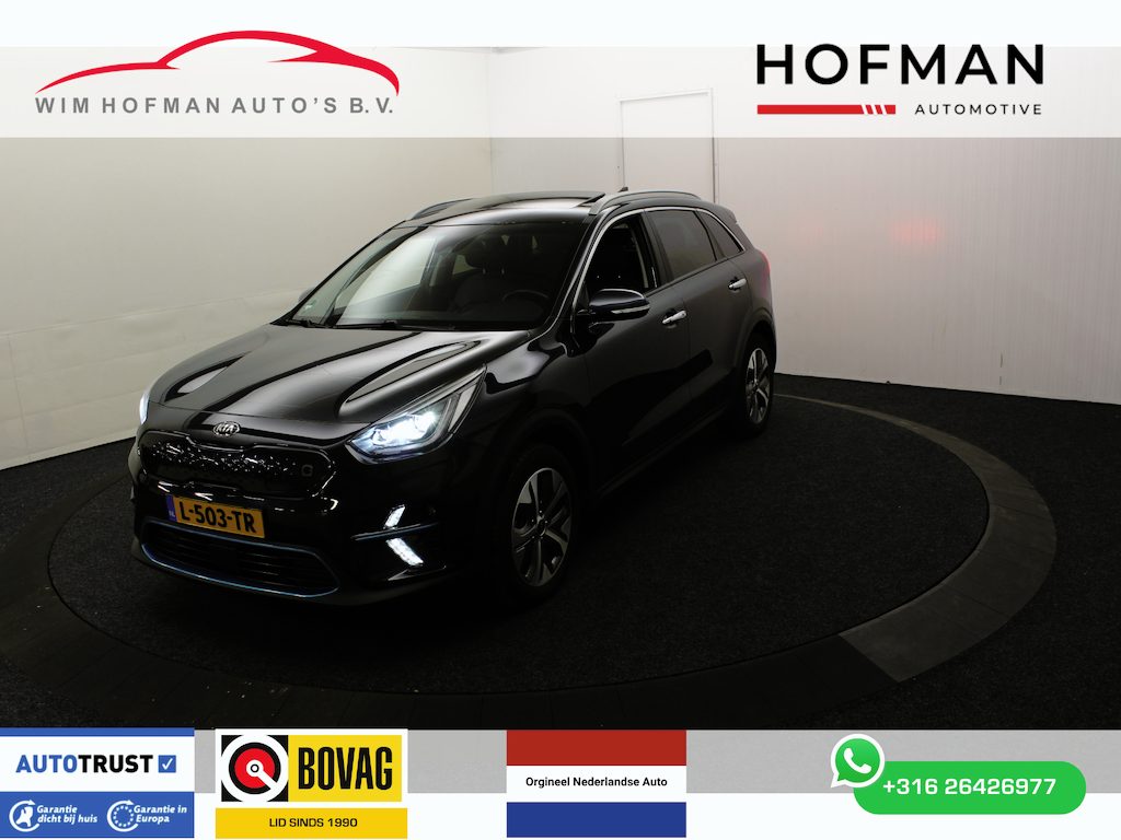 Kia Niro EV e-Niro ExecutiveLine 64 kWh Cam Pano Warmtepomp El Stoelen Vol Leder JBl Dhoek Stoel Ver