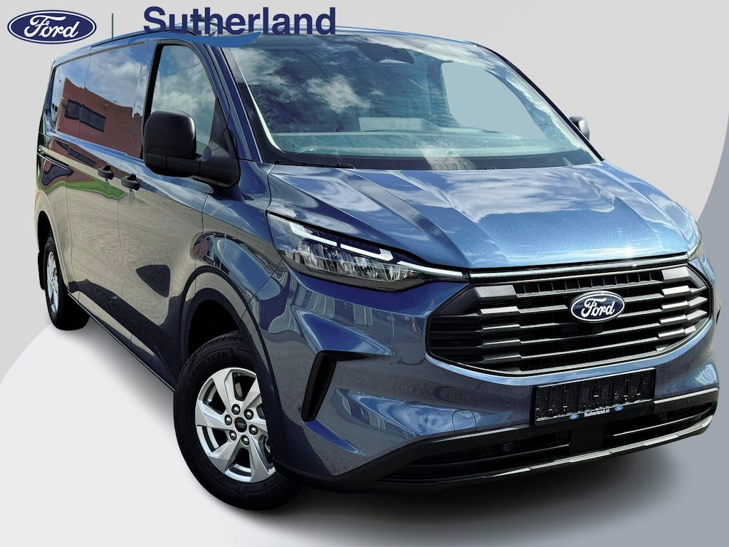 Ford Transit Custom 320 2.0 TDCI L2H1 Trend zuid | Automaat 136pk | Adaptive cruise control | | 8-weg bestuurderstoel + passagiersbank | Stoelverwarming | Dodehoeksensoren | Navigatie | Elektrisch inklapbare spiegels | 16 inch lichtmetalen velgen | Full LED | Dual-zone climate control | LED laadruimteverlichting