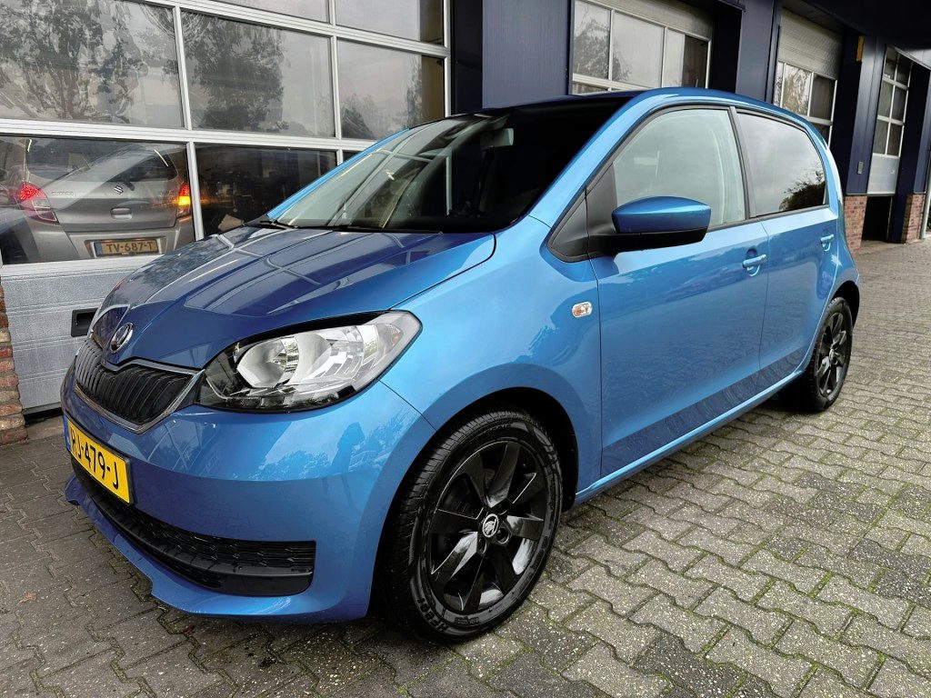 Skoda Citigo 1.0 Greentech Ambition, Cruise controle, Carplay, Stoelverwarming, ALL IN prijs!