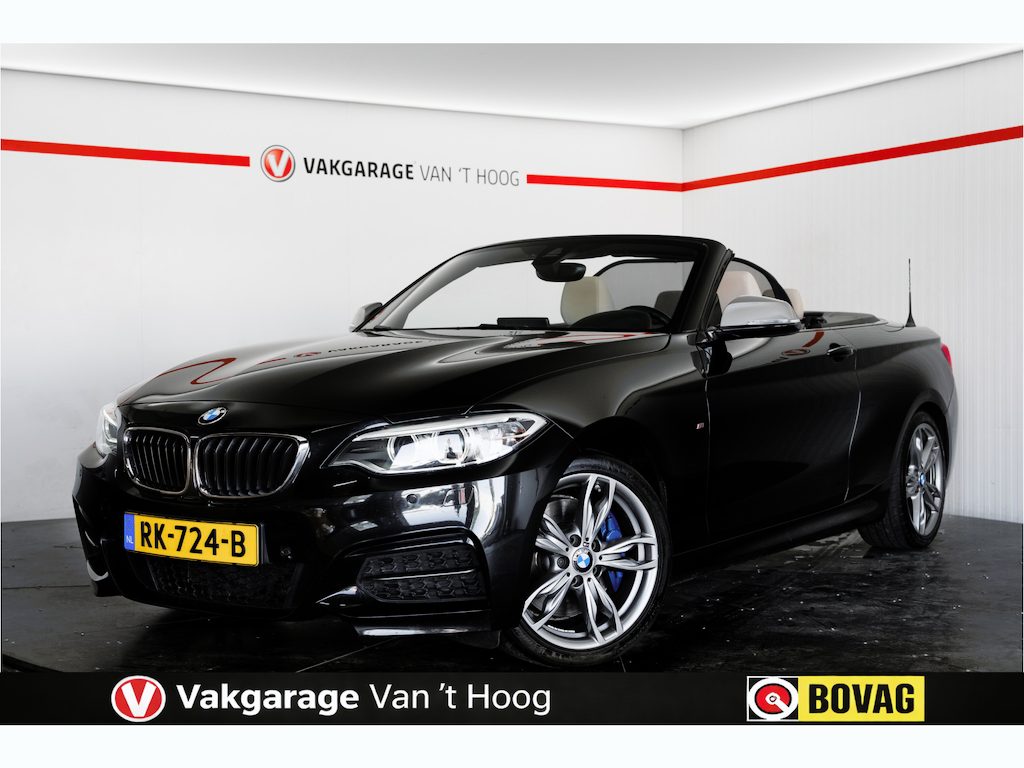 BMW 2-Serie Cabrio M240i xDrive High Executive |H&Kaudio|Camera|Leder