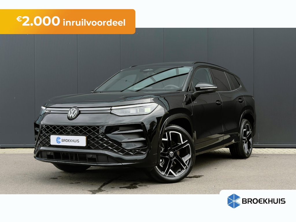 Volkswagen Tayron 1.5 eHybrid 204pk R-Line Edition | Panoramadak | Trekhaak | 360 Camera | 20" | Stoelverwarming & Massage | Leder