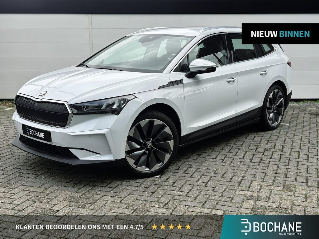 Skoda Enyaq iV 80 First Edition | 93% SoH | Trekhaak | Leder | Camera |