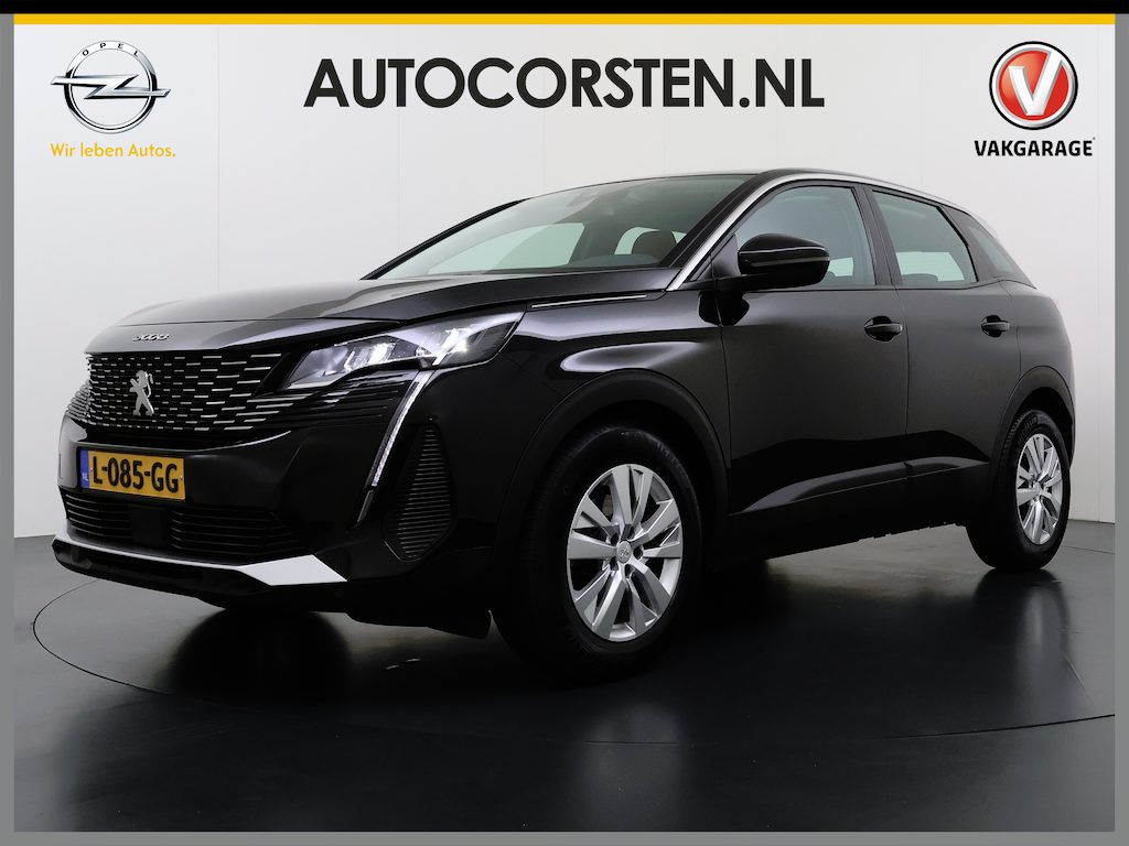 Peugeot 3008 131PK Trekhaak 3D-Navi 360°Camera Apple Carplay Android Auto Navi Ecc Active Pack Pdc Bluetooth DAB Lmv 17" Isofix Led Regen-Lichtsensor Cruise Control 1e Eigenaar Origineel Nederlandse Auto