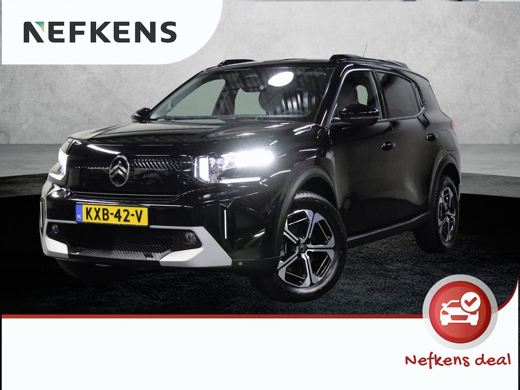 Citroën C3 Aircross 1.2 Hybrid 145PK Max | 1ste eigenaar | AppleCarPlay/AndroidAuto | Navigatie | Cruise Control | Climate Control | Armsteun | Parkeersensoren | DAB Radio | LED | Isofix | Privacy Glass | Parkeersensoren |