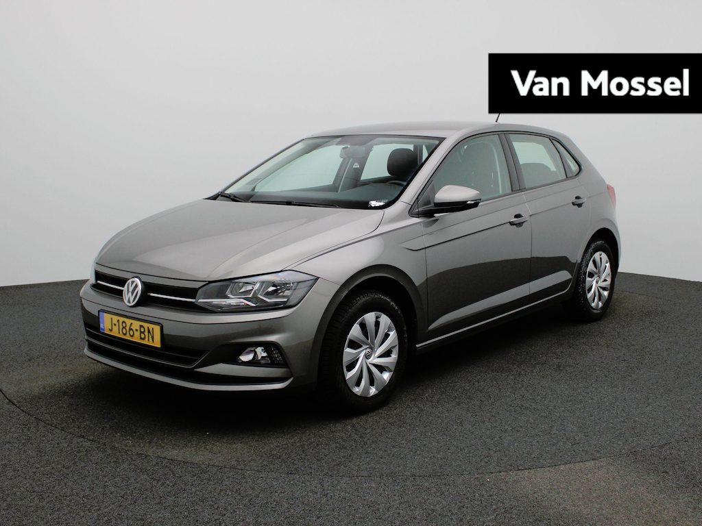 Volkswagen Polo 1.0 TSI Comfortline 95 PK | Limestone Grey | Adaptive Cruise Control (ACC) | Airco | Navigatie | Carplay / Android Auto | All Season Banden |