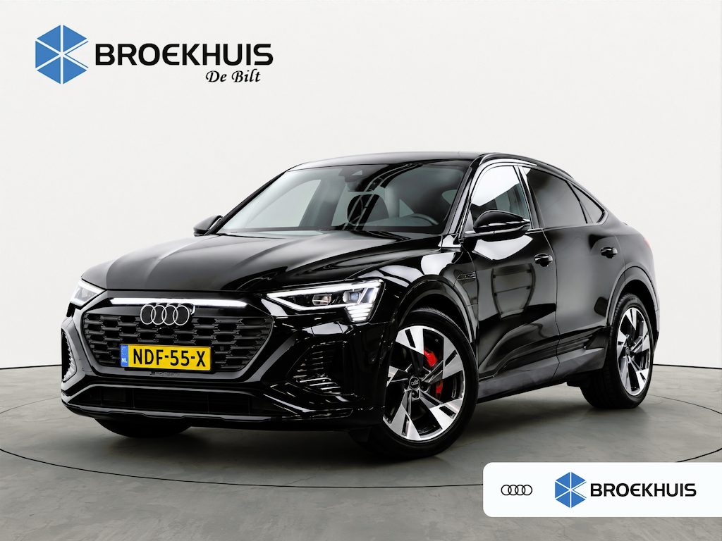 Audi Q8 Sportback e-tron 50 quattro S Edition 95 kWh | 360° CAMERA | LUCHTVERING | DODE HOEK | HALF LEDER | CRUISE | ELEKTR. STOEL INCL. VERWARMING + GEHEUGEN | LED | LANE ASSIST | PARK SENS V+A | SFEERVERLICHTING