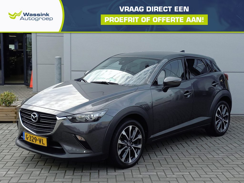 Mazda CX-3 2.0 SkyActiv-G 120pk Sport Selected | Climate control | Navigatie | 18" Lm-velgen | Stoelverwarming