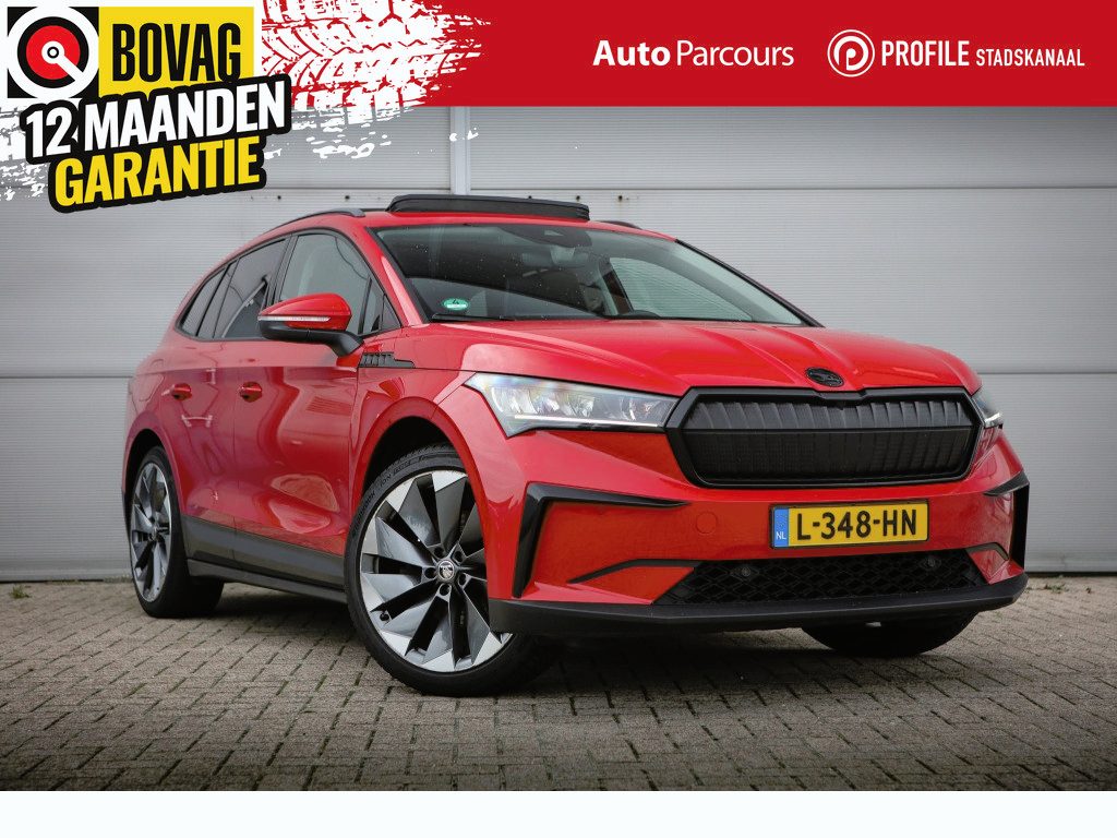 Skoda Enyaq iV ŠiV 60 | Pano Schuifdak | 21 Inch | Camera | Navigatie | CarPlay | BTW