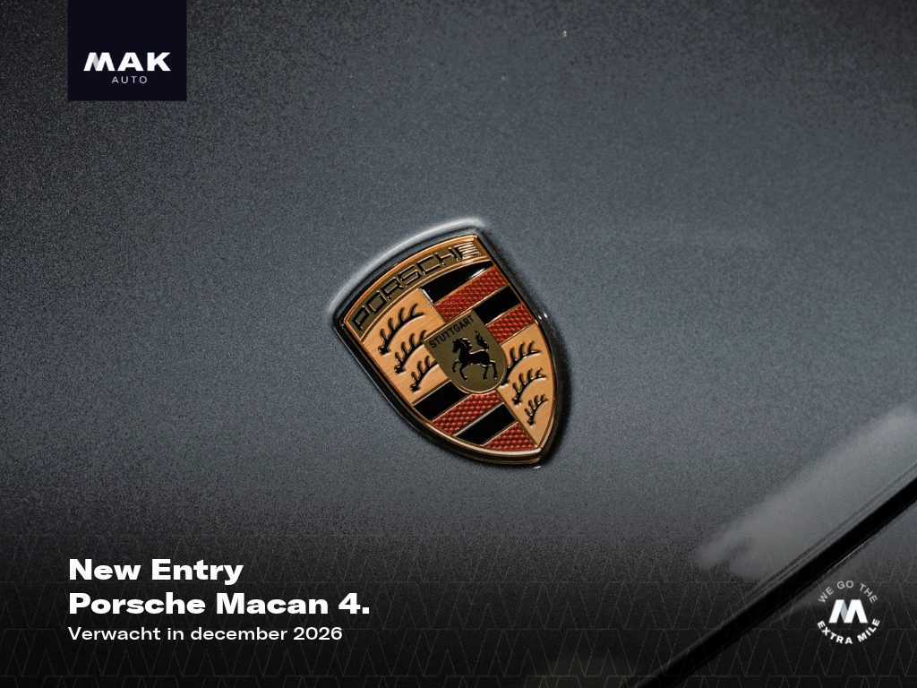 Porsche Macan 4 , 22", SportDesign, pano, luchtv., tr.haak, Bose, ACC, keyless, NP119k