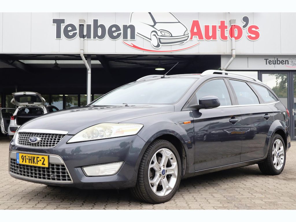 Ford Mondeo Wagon 2.3-16V Titanium | Automaat |Mooie Auto | Parkeersensor voor en achter | Trekhaak | Stoelverwarming | Leer-stof bekleding