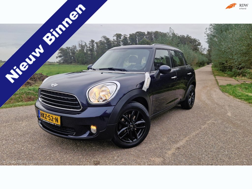 MINI Countryman 1.6 One Business Line / Airco / Apple Carplay-Android Auto-Navigatie / Radio-CD / PDC / LM-Velg 17" / Goed Onderh.