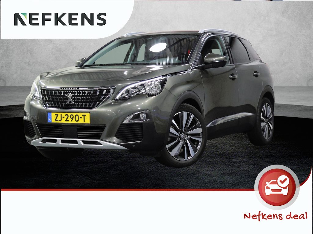 Peugeot 3008 1.2 130PK Blue Lease Premium | 1ste eigenaar | Navigatie | Camera | LMV | Cruise Control | AppleCarPlay/AndroidAuto | Climate Control | Virt.Cockpit | Keyless | Isofix | Privacy Glass | Parkeersensoren | Electrische achterklep |