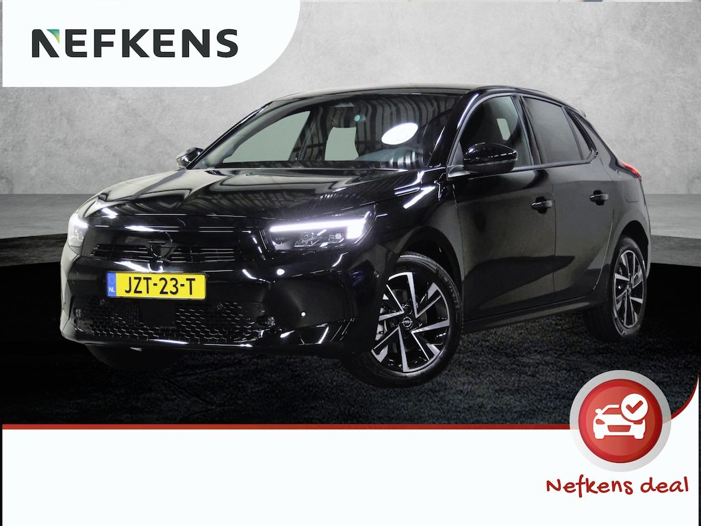 Opel Corsa 1.2 145PK Turbo Hybrid GS | 1ste eigenaar | AppleCarPlay/AndroidAuto | Climate Control | Cruise Control | Parkeersensoren | Navigatie | AUTOMAAT | Stoel/StuurVerwarming | LM velgen | Keyless | LED | Parkeersensoren | Privacy Glass | Isofix |
