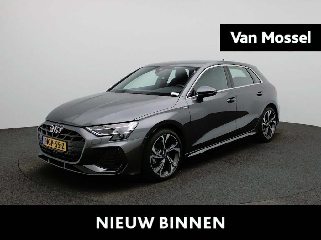 Audi A3 Sportback 35 TFSI S edition | Automaat | Apple Carplay / Android Auto | S-Line | Sonos Audio | Parkeersensoren | Sfeerverlichting |