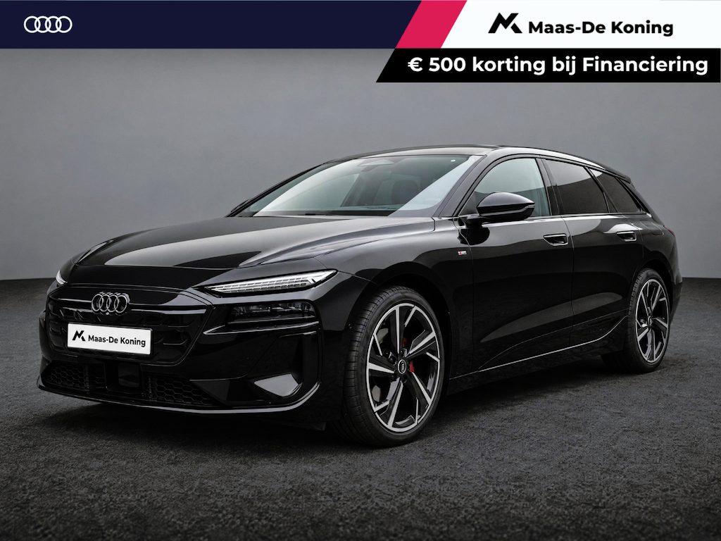 Audi A6 Avant e-tron edition 286pk 83 kWh · SOH 97,4% · Panoramadak · Warmtepomp · Wegklapbare Trekhaak · B&O Audio · Head-Up · 21'' Inch · Garantie t/m 07-01-2031 of 100.000km