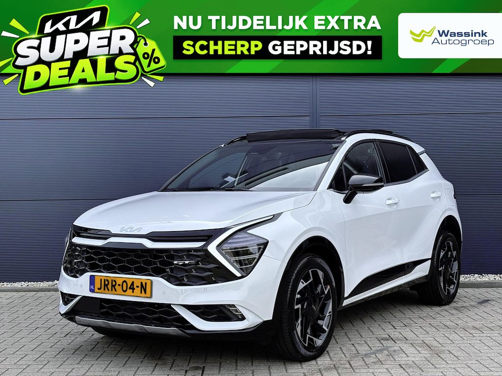 Kia Sportage 1.6 T-GDi 265pk Plug-In Hybrid AT6 4WD GT-Line | Stoelverwarming Voor + Achter | Stuurverwarming | Adaptive Cruise Control | Schuif- Kanteldak |