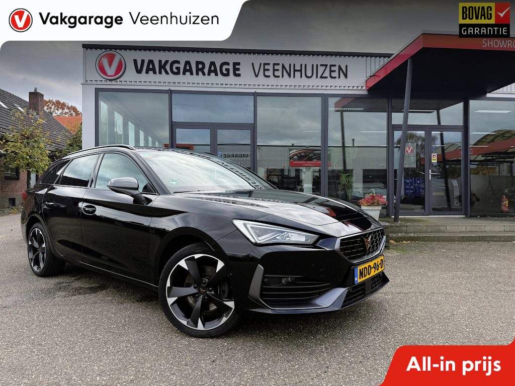 CUPRA Leon Sportstourer 1.4 e-Hybrid Business|Rijklaar prijs|Elek. Trekhaak|Camera|Elek. klep|CarPlay|ACC|Sfeer|
