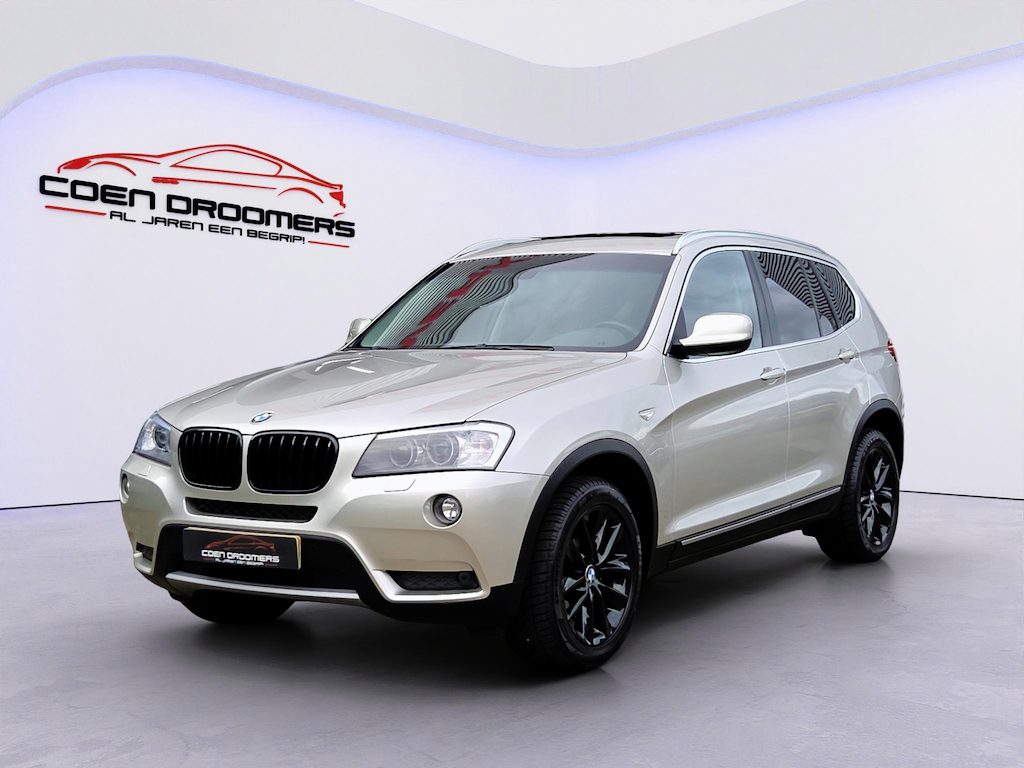 BMW X3 xDrive20i High Executive /Apple & Android carplay/Panoramadak/Elektr. stoelen +memory/Trekhaak/Parkeersens./Keyless/Cruise/Navi/Stage 1 tune (MET GARANTIE*)