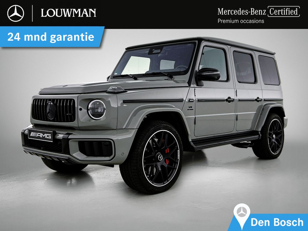 Mercedes-Benz G-klasse AMG 63 Nightpakket I Superieur interieur I Carbonpakket I Burmester I Inclusief 24 maanden Mercedes-Benz Certified garantie voor Europa.