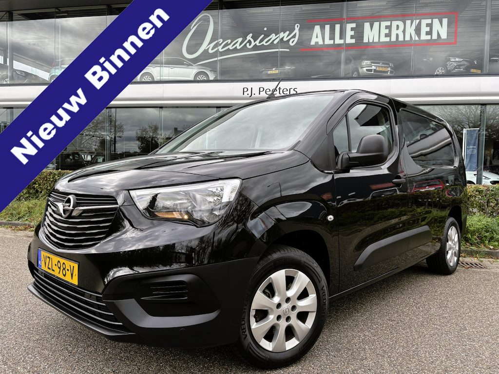Opel Combo 1.5D L2H1 Airco - Apple carplay - Parkeersensoren - Navigatie - Tussenschot volledig - Zijschuifdeur rechts - Licht metalen velgen 16 inch - Radio - Start/stop systeem - Bluetooth - Cruise control - Elektrische ramen - stuur multifunctioneel - Centrale vergrendeling met afstandsbediening