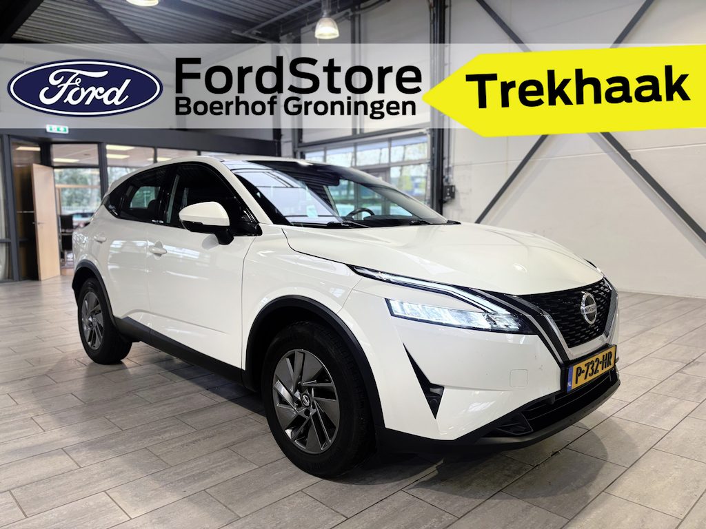 Nissan Qashqai 1.3 MHEV 160 pk Acenta | Trekhaak | 360° Camera | Adapt. cruise | LED | 1e eig. | 100% dealer onderh. | 1650 kg trekgewicht