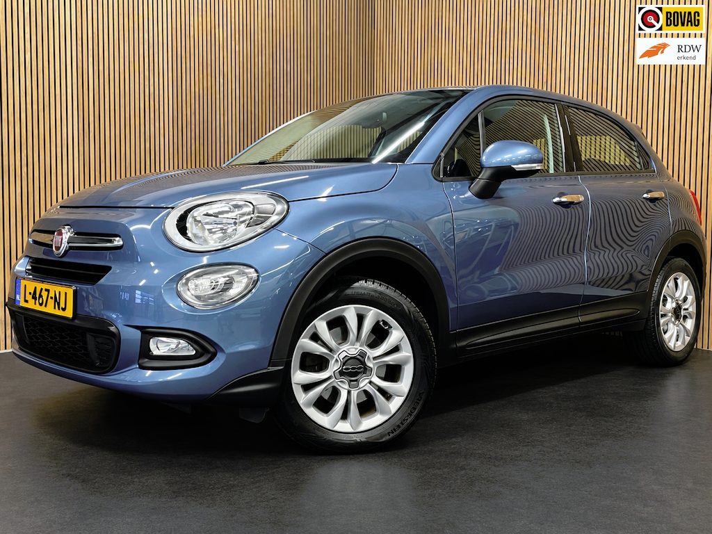 Fiat 500X 1.6|LAGE KM-STAND|AFNEEMBARE TREKHAAK|NAVIGATIE|CRUISE+CLIMATE CONTROL|BLUETOOTH|AUX|USB|LMV|ALL-SEASON|NETTE AUTO|