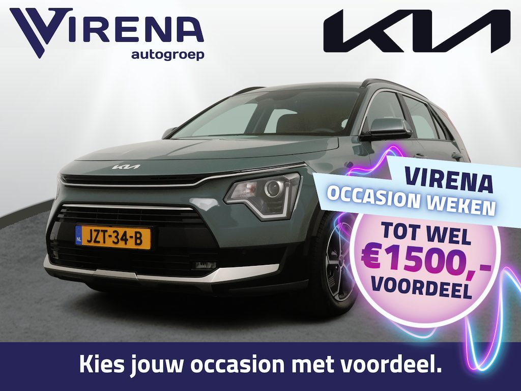 Kia Niro Hybrid 1.6 GDi DynamicLine - Navigatie - Apple Carplay / Android Auto - Adaptive Cruise Control - Achtertuitrijcamera Fabrieksgarantie tot 03-2033