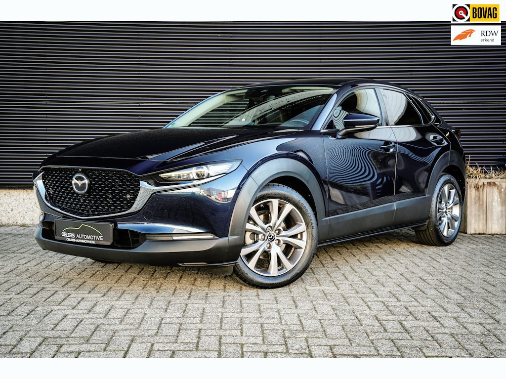 Mazda CX-30 2.0 e-SkyActiv-G M Hybrid Comfort | CarPlay | Clima | ACC | Trekhaak | Leder | Navi | 360 camera |