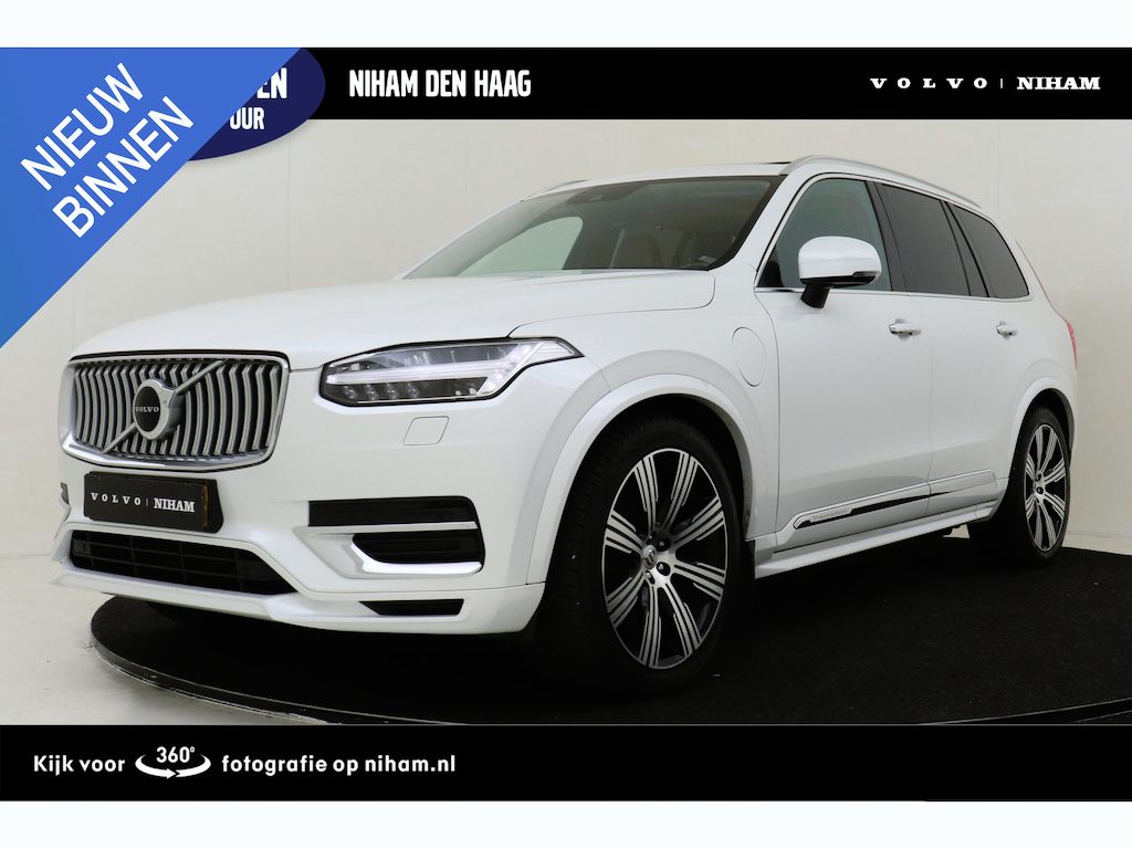 Volvo XC90 T8 TWIN ENGINE AWD INSCRIPTION -PANO.DAK|HARMAN/KARDON|LUCHTVERING|CAMERA|BLIS|POWER-SEATS|PRIVACY.GLAS|TREKHAAK|21"ALL-SEASON|DEALERONDERHOUDEN