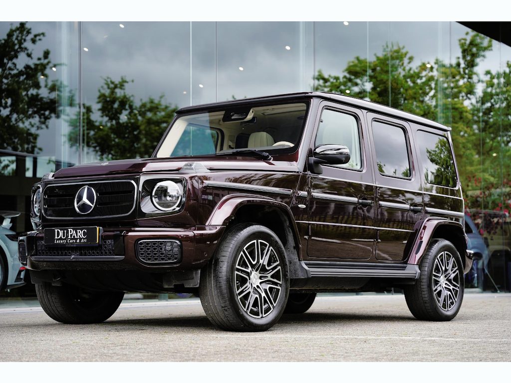 Mercedes-Benz G-klasse 580 Rubalitrood / Leder Beige / Grille Verlicht